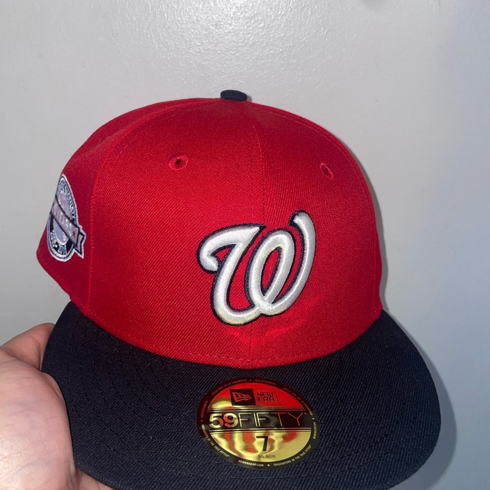 Hat club noho exclusive pinky Washington nationals size 7 brand new